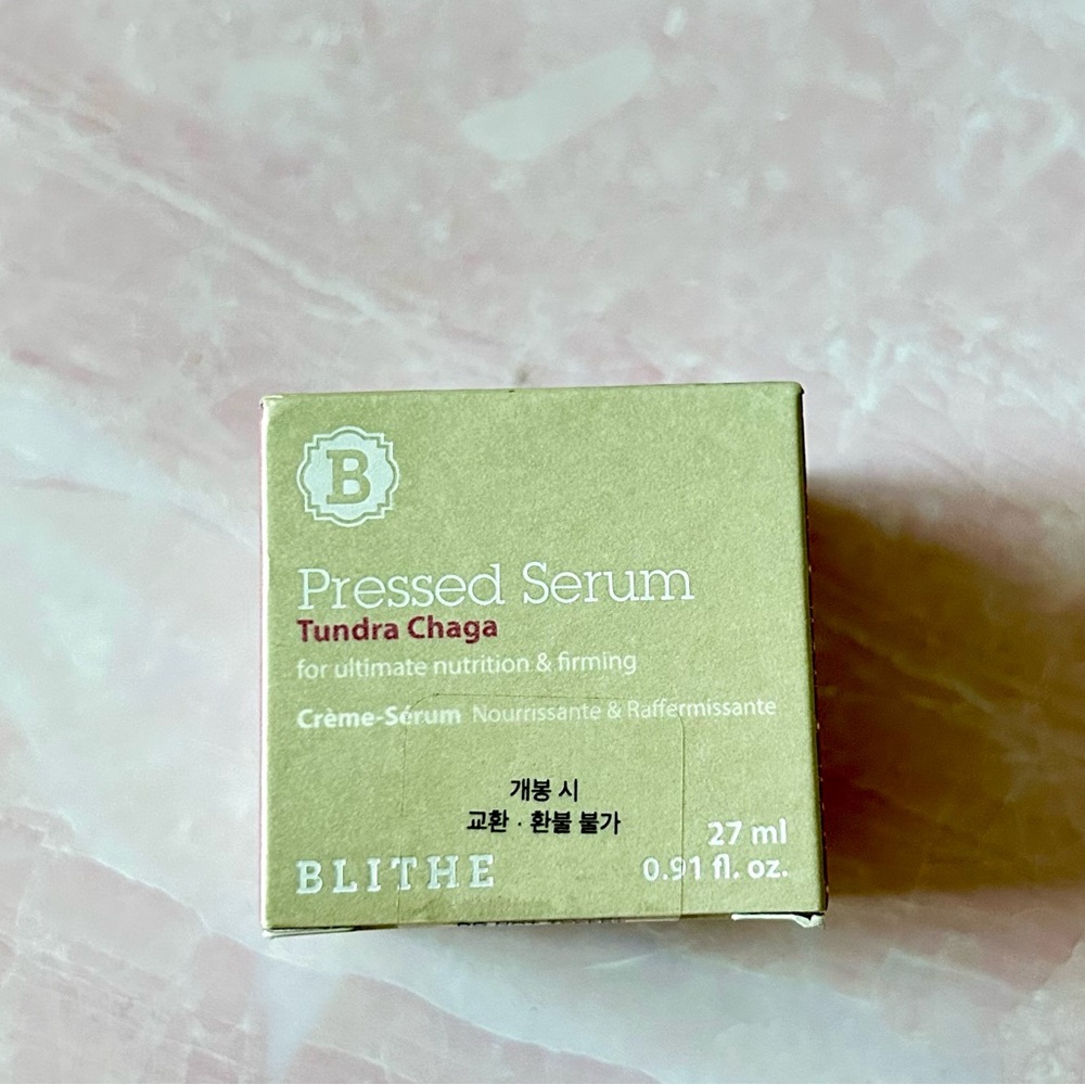 Pressed Serum Tundra Chaga - Cream